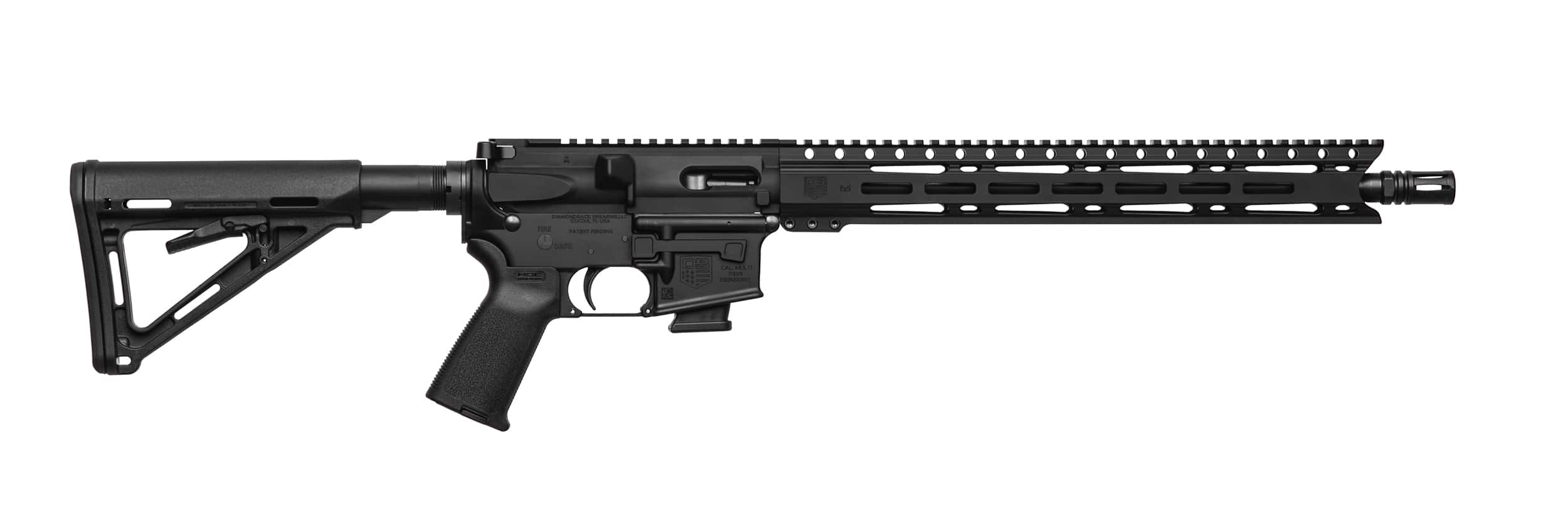 Карабін Diamondback DB9 кал. 9x21 мм 16" M-LOK Фото 1